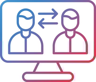 Player Exchange Vector Icon