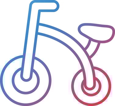 Bike Toy Vector Icon