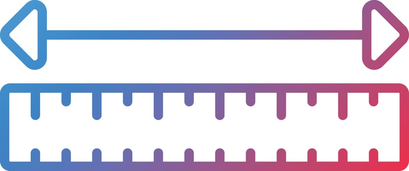 Measuring Tape Vector Icon