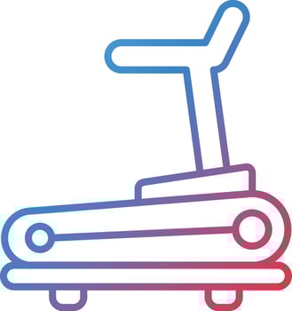 Treadmill Vector Icon