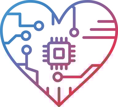 Affective Computing Vector Icon