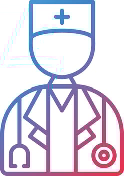 Male Doctor Vector Icon