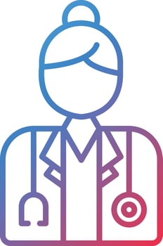 Female Doctor Vector Icon
