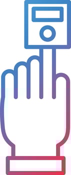 Oximeter Vector Icon