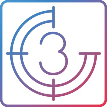 Film Countdown Vector Icon