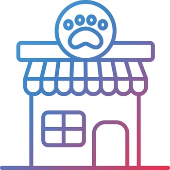 Pet Shop Vector Icon