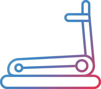 Treadmill Vector Icon
