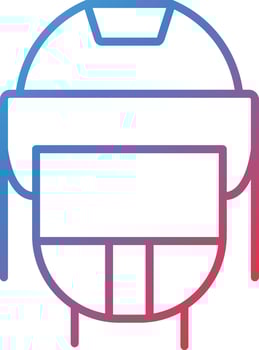 Helmet Vector Icon