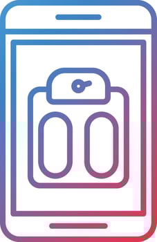Weight Scale Vector Icon