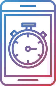 Stopwatch Vector Icon