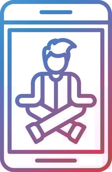 Meditation Vector Icon