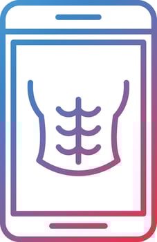 Abs Vector Icon