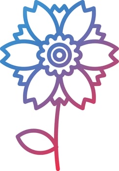 Peony Vector Icon
