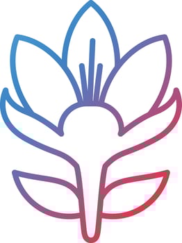 Crocus Vector Icon