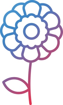 Mint Marigold Vector Icon