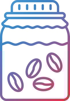 Coffee Jar Vector Icon