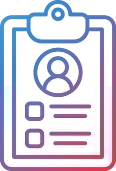 Patient Pofile Vector Icon