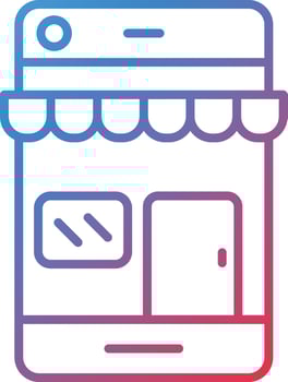 Online Store Vector Icon
