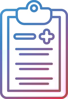 Diagnosis Vector Icon