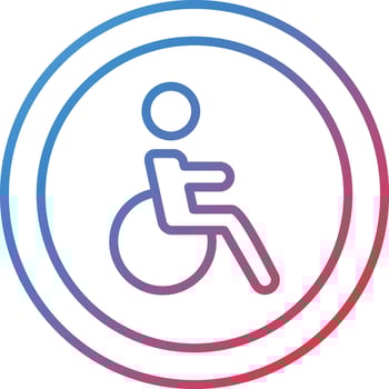 Disabled Vector Icon