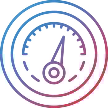 Meter Vector Icon