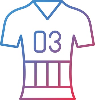 Jersey Vector Icon