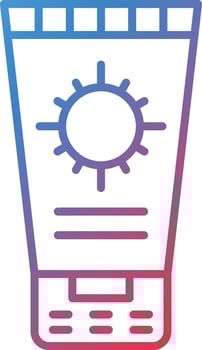 Sunscreen Vector Icon