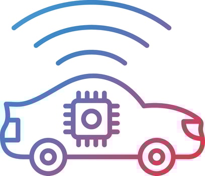 Autonomous Vector Icon