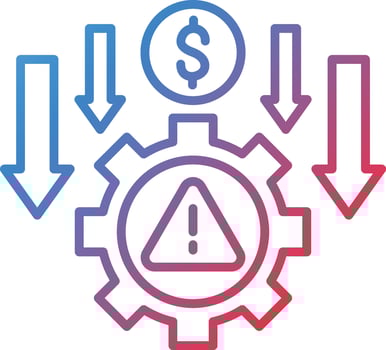 Reduce Business Risk Vector Icon