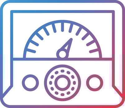 Ammeter Vector Icon