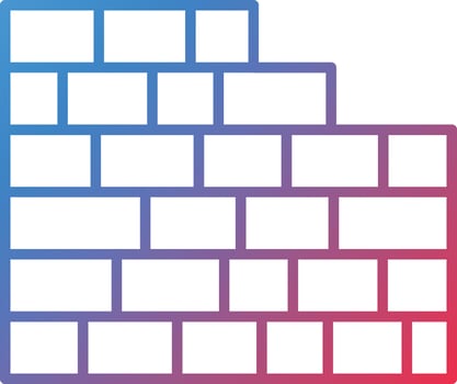 Brick Wall Vector Icon
