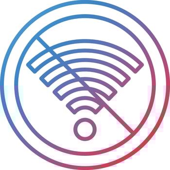 Signal Wifi Off Vector Icon