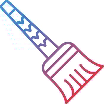 Broom Vector Icon