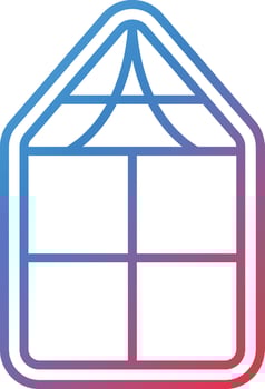 Window Frame Vector Icon