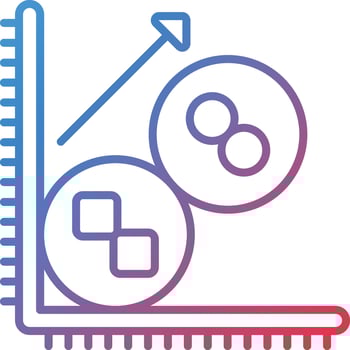 Cluster Analysis Vector Icon
