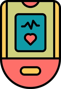 Pulse Oximeter Vector Icon