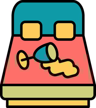 Spill Vector Icon