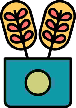 Calathea Vector Icon
