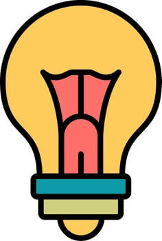 Light Bulb Vector Icon