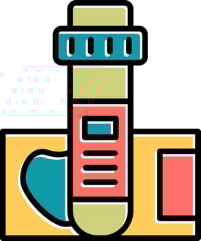Blood Test Vector Icon