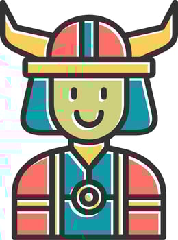 Viking Vector Icon