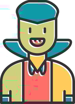 Dracula Vector Icon