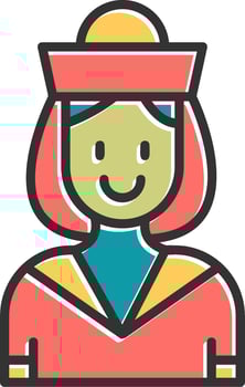 Sailor Vector Icon
