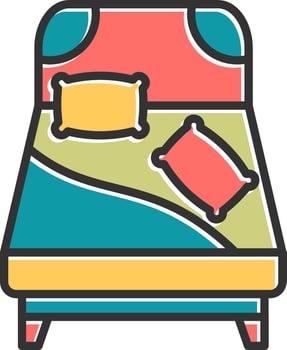 Queen Size Vector Icon