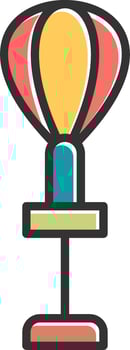 Punching Ball Vector Icon