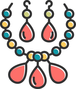 Necklace Vector Icon