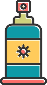 Bug Spray Vector Icon