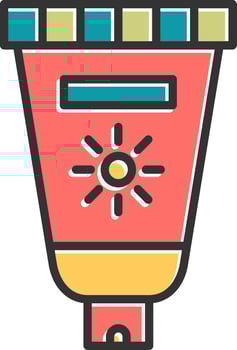 Sunscreen Vector Icon