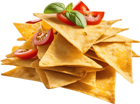 Image of Delicious-looking Nachos. AI-Generated. png