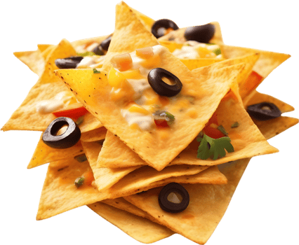 Image of Delicious-looking Nachos. AI-Generated. png